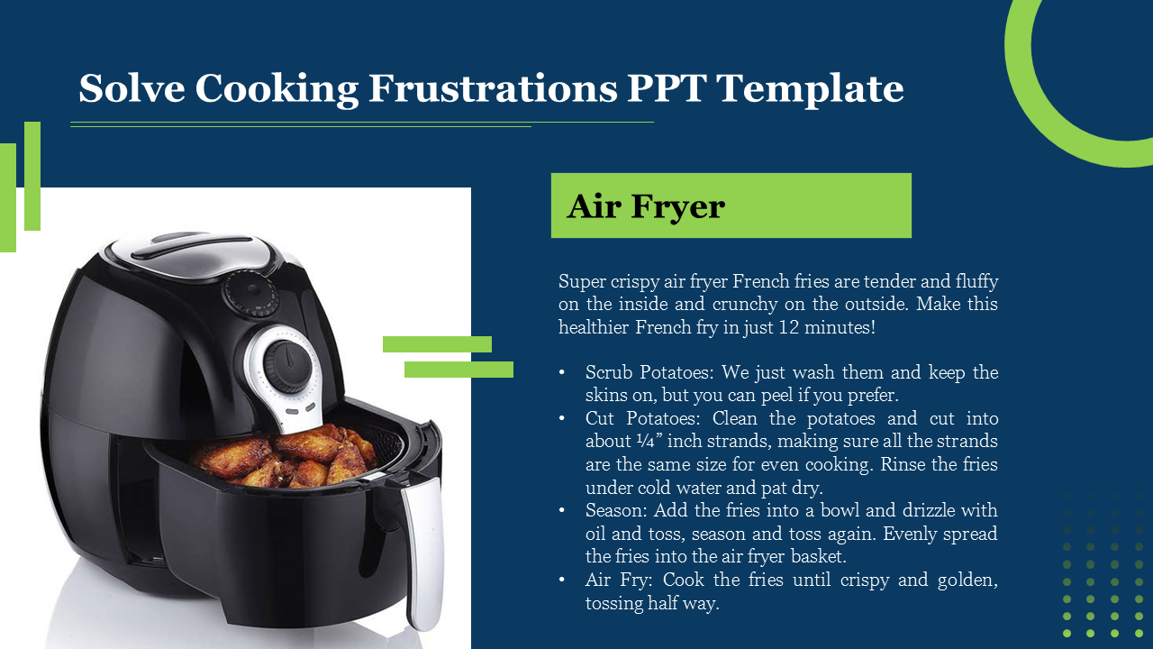 Solve Cooking Frustrations PPT Template
